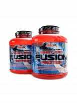 Išrūgų baltymai Amix Whey Pure Fusion 2 x 2,3 kg, šokolado skonio