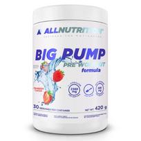 Energetinis prieštreniruotinis papildas ALLNUTRITION BIG PUMP 420g braškių skonio