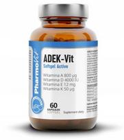 Maisto papildas ADEK-Vit kapsulės 60 vnt. Pharmovit vitaminas A D E K