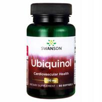 Ubiquinolis Swanson 100 mg, 60 kapsulių