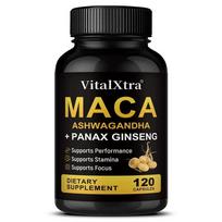 Maca šaknies ir Panax ginseng kapsulės