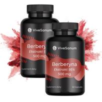 Berberino HCL ir raugerškių ekstraktas 500 mg lieknėjimui