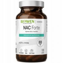 Maisto papildas Biowen NAC 800 mg N-ACETYL L-CYSTEINE 100 kapsulių