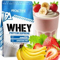 Išrūgų baltymų papildas ProActive 700g braškių ir bananų