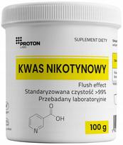 Vitaminas B3 (niacinas) Proton Labs NICOTINIC ACID 100 g, grynumas 99%+