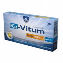 Vitaminų K2 MK-7 kapsulės K2-Vitum forte 200, 30 vnt.
