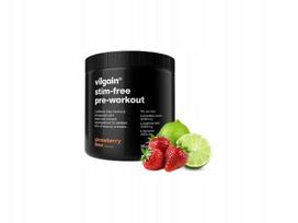 Maisto papildas prieš treniruotę VILGAIN Pre-Workout 3.0 be stimuliantų, braškių ir laimo skonio
