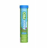 Maisto papildas Allerin PRO, 20 tablečių, citrinos, kalcis, cinkas, kvercetinas