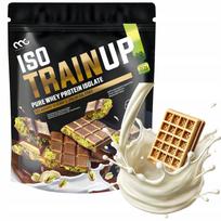 Baltyminiai vafliai MUSCLE CLINIC ISO TRAIN UP 600g, 92g baltymų