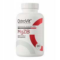 Maisto papildas OstroVit MgZB, 90 tablečių, magnis, vitaminas B, cinkas