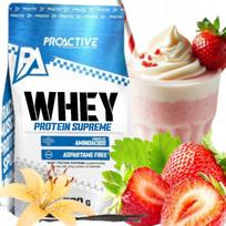 Išrūgų baltymų papildas ProActive WPC 700g braškių vanilės