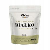 Baltymų milteliai iš moliūgų sėklų 67% 250g Olvita