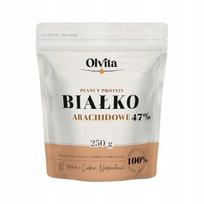 Žemės riešutų baltymai 47% 250g Olvita