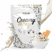 Baltyminiai milteliai Evolite Creamy Whey 700g, vaflių skonio