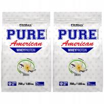 Išrūgų baltymai FITMAX PURE AMERICAN, 2 x 750 g