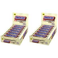 Baltyminis batonėlis HI Protein Low Sugar, baltasis šokoladas, 12 vnt., 18 g baltymų