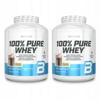 Išrūgų baltymai BioTech USA 100% Pure Whey 2000 g, ryžių skonio, 2 vnt.