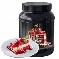 Kondicionierius su išrūgų baltymų izoliatu ISO WHEY 500g, braškių pyrago skonio, KWB