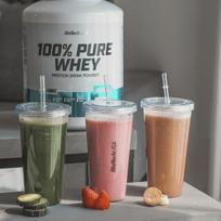Išrūgų baltymai BioTech 100% Pure Whey 2000 g Bourbon vanilla