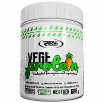 Augalinis baltymas Real Pharm Vege Protein 600g, sūrios karamelės skonio