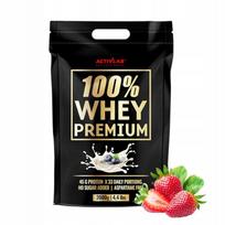 Išrūgų baltymai Activlab 100% Whey Premium 2000g, braškiniai