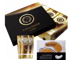 Kolageno eliksyras CHI Collagen Elixir GOLD 10 000mg FISH, 30 kaps.