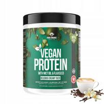 Vegetariškas baltyminis kokteilis FireSnake VEGAN PROTEIN 600g, cappuccino vanilės