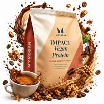 Baltyminiai milteliai MYPROTEIN Vegan Blend 1 kg, kavos ir riešutų skonio
