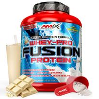 Baltyminis papildas Amix Fusion 2,3 kg, baltasis šokoladas