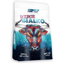 Išrūgų baltymų milteliai SFD Wild Protein 3000g šokolado skonio