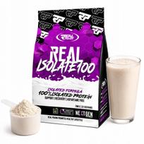 Baltymų izoliatas WPI 100% 1800g REAL PHARM be laktozės