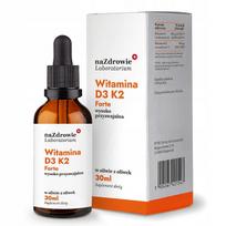 Vitaminas D3 4000 IU K2 100 µg lašai su alyvuogių aliejumi 30 ml