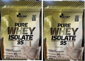 Išrūgų izoliatas OLIMP PURE WHEY ISOLATE 95, 2 x 600 g, šokolado skonio