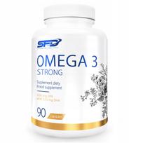 Maisto papildas SFD Omega 3 Strong 90 kapsulių 330 EPA 220 DHA su vitaminu E