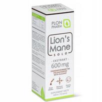 Maisto papildas Lion's Mane Extract 600 mg, 40% polisacharidų, PLON PHARM, 100 ml