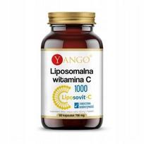 Maisto papildas YANGO Liposomal vitamin C 1000 mg, 60 kapsulių