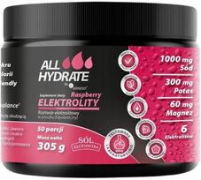 Maisto papildas Electrolytes Raspberry 305g, Aliness ALLHydrate