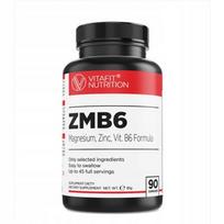 ZMA maisto papildas VITAFIT ZMB6, 90 kapsulių