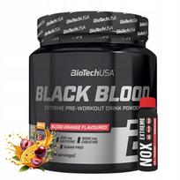 Maisto papildas BIOTECH USA BLACK BLOOD NOX+ 340g ir NOWmax NOX EXTREME prieš treniruotę
