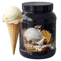 Baltymų izoliato kondicionierius ISO WHEY 500g, vanilinių ledų skonio, KWB