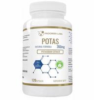 Maisto papildas PROGRESS LABS POTASSIUM 350mg, 120 kapsulių