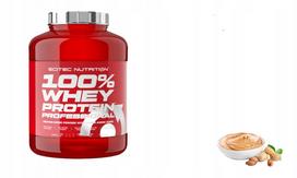 Išrūgų baltymai SCITEC 100% Whey Protein Professional 2350g, žemės riešutų sviesto skonio