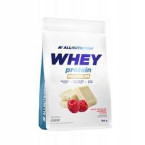 Išrūgų baltymų milteliai ALLNUTRITION Whey Protein Premium 700 g, baltojo šokolado ir aviečių skonio
