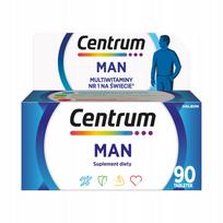 Maisto papildas vyrams MAN CENTER multivitaminai, 90 tablečių
