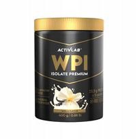 Išrūgų baltymų izoliatas Activlab WPI Premium 400 g, vanilės skonio