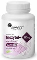 Maisto papildas ALINESS Inositol MYO CHIRO 650 mg 100 kaps. su B6 P-5-P