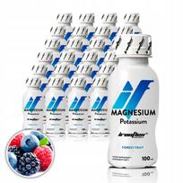 Magnio ir kalio šotai IRONFLEX 24x100 ml su vitaminu B6