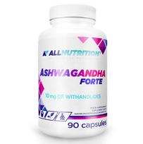 Maisto papildas ALLNUTRITION Ashwagandha Forte 90 kapsulių su ženšeniu