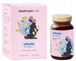 Maisto papildas nėščioms Health Labs Little Me trimester 1 su vitaminu B6, 60 kapsulių
