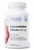 Liposominis geležis Osavi 20mg 120 kapsulių